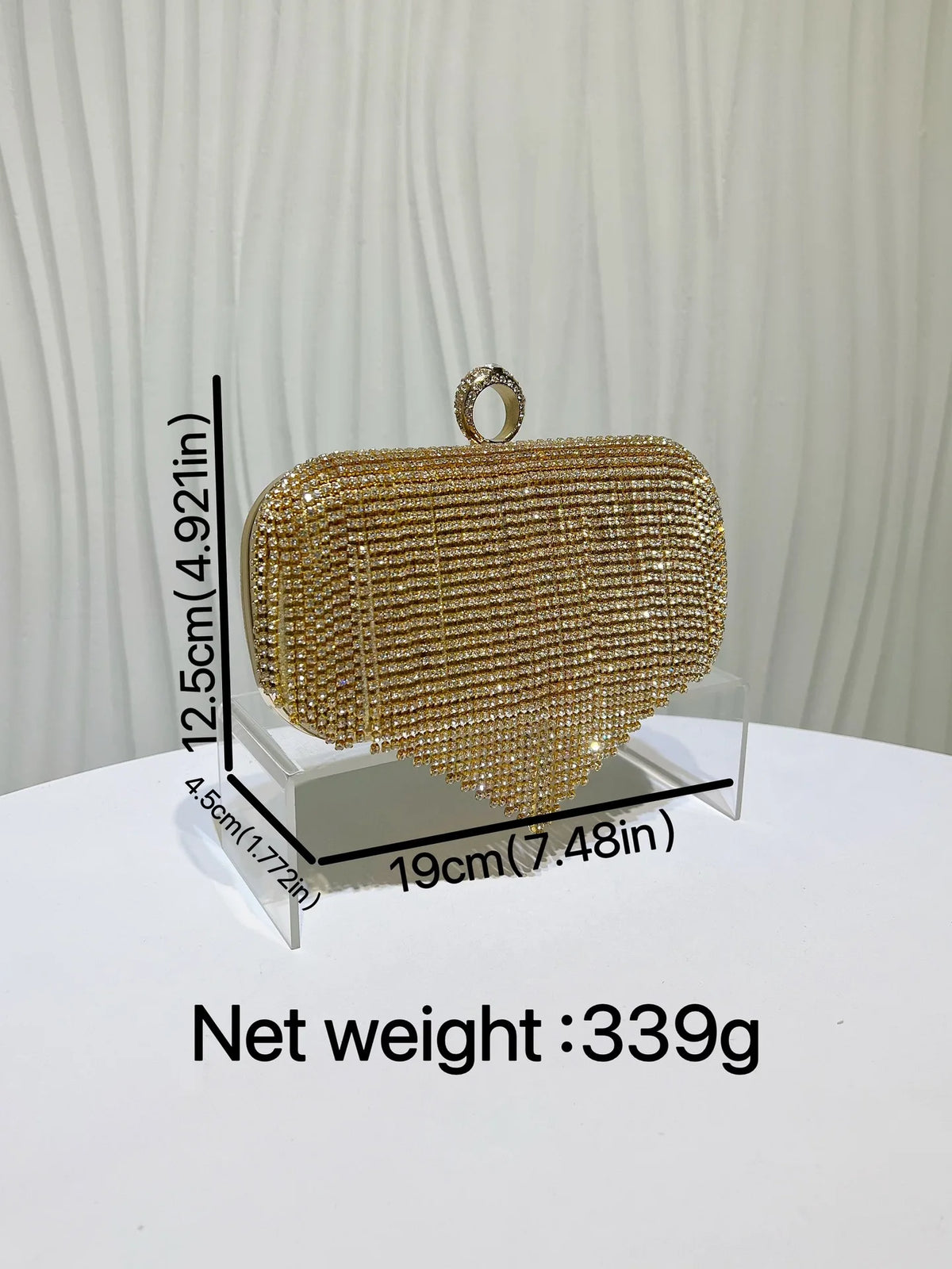 Diamond Tassel Evening Clutch Bag – Women's Party Chain Handbag Evening Clutch Bag Richie's
