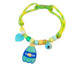 Adjustable Knit Pet Collar with Bell & Pendants for Cats & Dogs Pet Collar Richie's Green