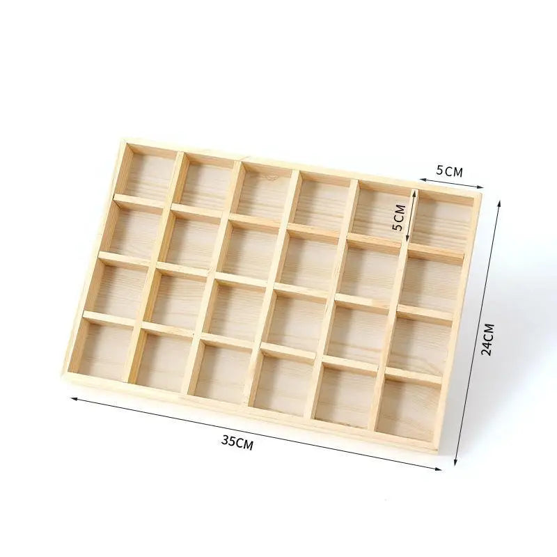 Wooden Jewelry Organizer Box – Rings, Earrings & Necklaces Jewelry Organizer Box Richie's A2
