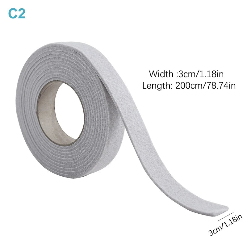 Self-Adhesive Felt Sealing Strip – Door & Window Moisture Guard Weather Sealing Strip Richie's C2