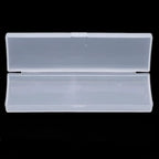 Frosted Matte Plastic Pencil Case – Clear Pen Storage Box Pencil Case Richie's S