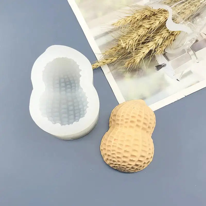 Peanut Shape Silicone Mold – Non-Stick Baking & Candle Making Silicone Baking Mold Richie's