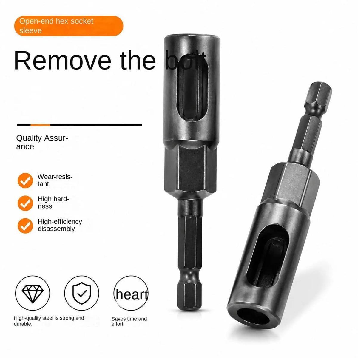 Open Hex Socket Wrench Adapter – Extended Alloy Driver Set Hex Socket Adapter Richie's