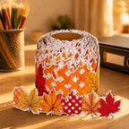 Maple Leaf Chalkboard Border Trim – 10M Self-Adhesive Roll Decorative Border Trim Richie's