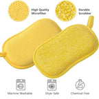 Reusable Sponge Wipe & Kitchen Brush – Washable, Lint-Free Kitchen Sponge Brush Richie's