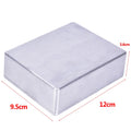 1590BB Aluminum Stomp Box Enclosure for Guitar Effects Pedal Pedal Enclosure Richie's Silver