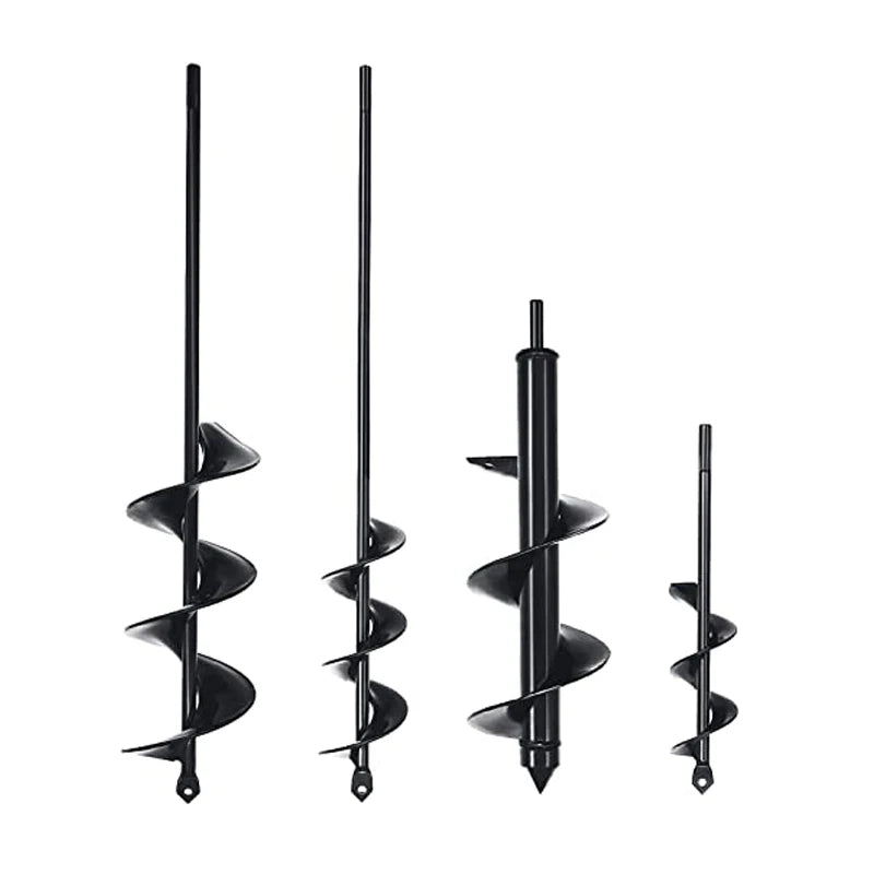 Spiral Garden Auger Drill Bit for Planting Bulbs & Soil Garden Auger Drill Bit Richie's