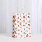 12pcs Kraft Paper Christmas Gift Bags – Gingerbread Man Design Christmas Gift Bags Richie's