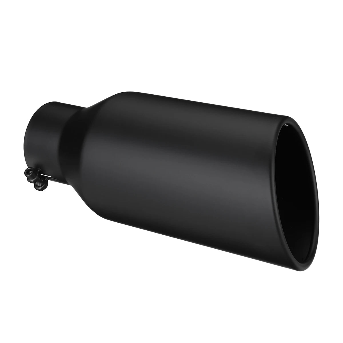 Universal Exhaust Tip 12" 3" Inlet 5" Outlet Angle Cut Tailpipe Exhaust Tip Richie's