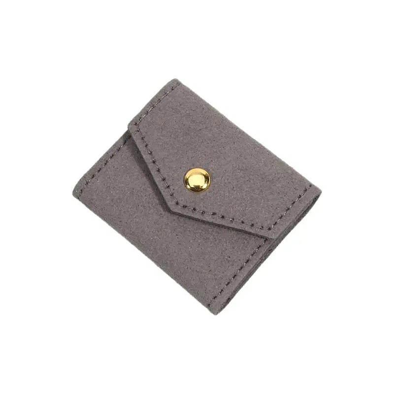 Travel Jewelry Organizer Roll Up Bag – Portable Foldable Case Jewelry Organizer Bag Richie's Dark gray