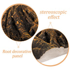 3D Tree Root Aquarium & Reptile Terrarium Background Board Terrarium Background Panel Richie's