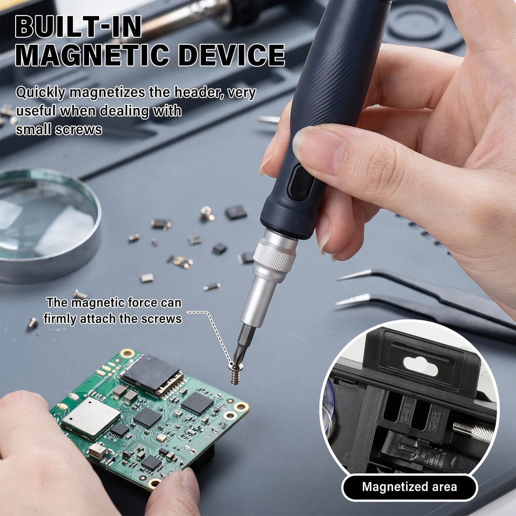 132-in-1 Precision Screwdriver Set | 108 Magnetic Bits Kit Precision Screwdriver Set Richie's