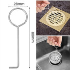 8-Piece Stainless Steel Drain Lifting Hook Key Set Drain Lifting Hook Richie's
