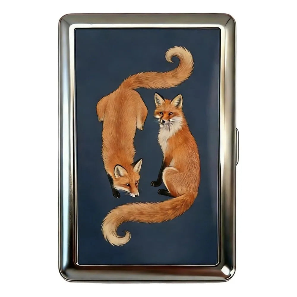 Vintage Metal Card Case – Business & Credit Card Holder Metal Card Case Richie's Style 5