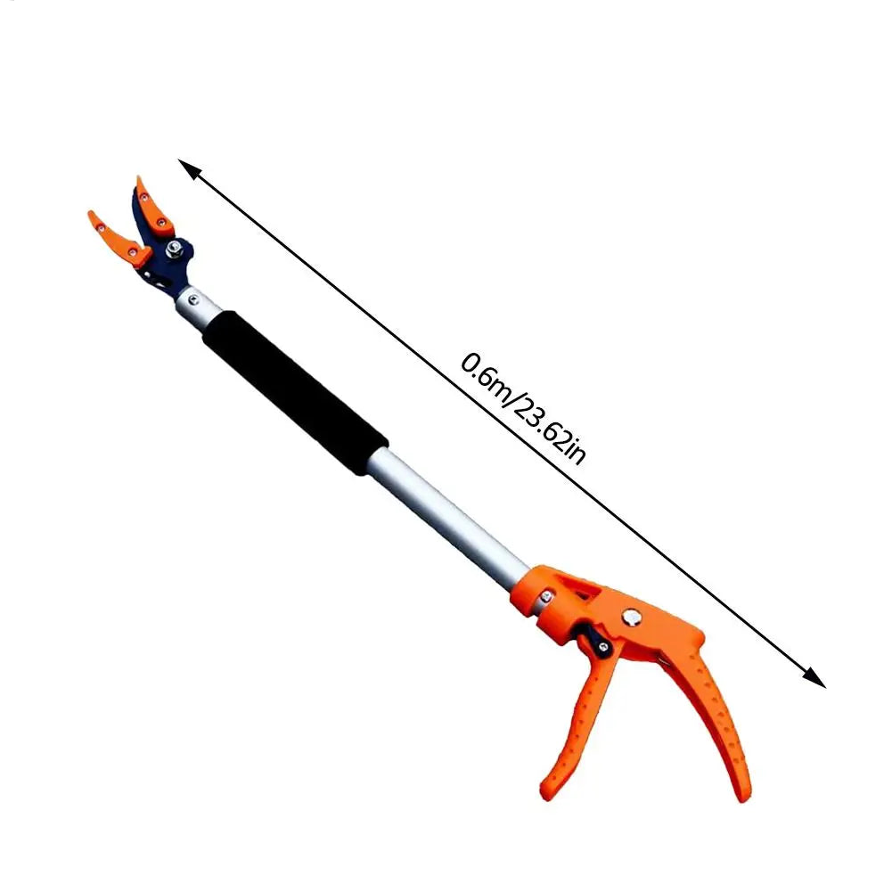 Aluminum Long Reach Pole Pruner – Bypass Lopper for Trees Bypass Pole Pruner Richie's