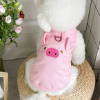 Soft Breathable Cotton Pet Vest – Cat & Dog Spring Outfit Pet Vest Richie's Pink XXL