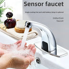 Automatic Infrared Sensor Faucet – Hot & Cold Basin Tap Sensor Basin Faucet Richie's