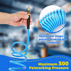 25FT Recoil Air Compressor Hose 300 PSI with Coupler & I/M Plug Air Compressor Hose Richie's