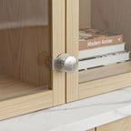 No-Drill Stainless Steel Glass Cabinet Door Pull Handle Cabinet Door Handle Richie's