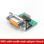 DB9 DB15 DB25 DB37 RS232 to DuPont 2.54mm Terminal Adapter Board Circuit Board Adapter Richie's DB9 male