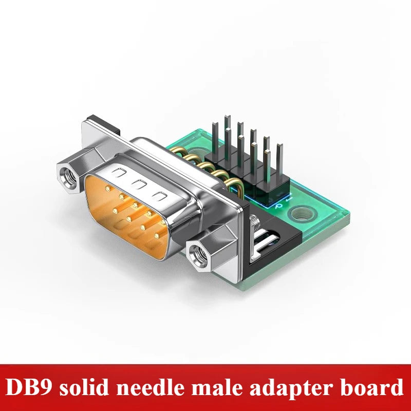 DB9 DB15 DB25 DB37 RS232 to DuPont 2.54mm Terminal Adapter Board Circuit Board Adapter Richie's DB9 male