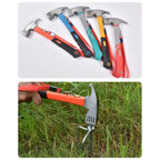 High Carbon Steel Camping Tent Hammer & Nail Puller Tool Camping Hammer Richie's