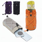 Backpack Strap Pouch – Ripstop Nylon Water Bottle & Phone Bag Backpack Strap Pouch Richie's