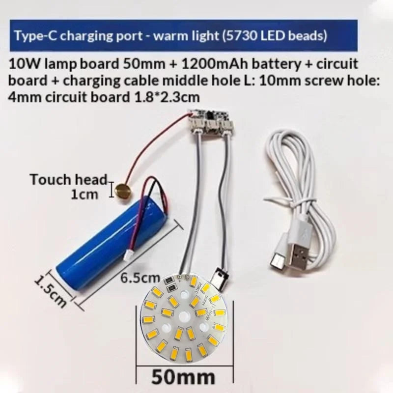 LED Light Panel Dimming Controller with Remote & Touch Switch LED Light Controller Richie's 10W Warm light