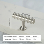 Solid Brass Cabinet Handles Vertical Fluting Drawer Pulls Cabinet Drawer Pulls Richie's Silver knob