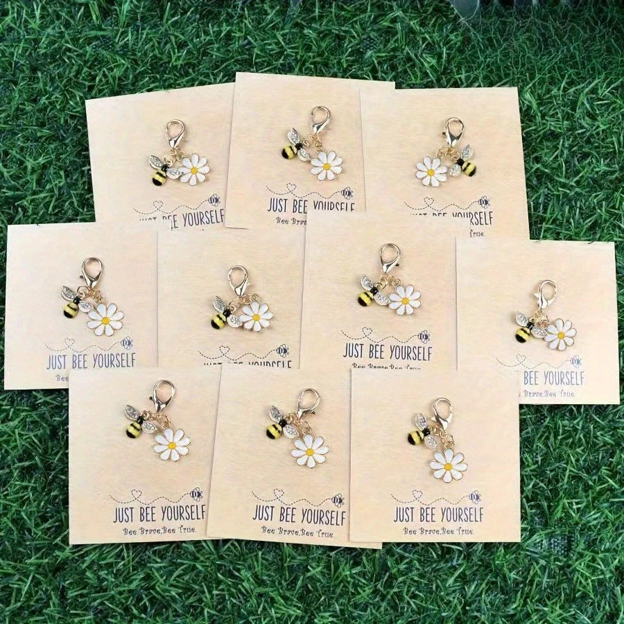 10pc Bee Yourself Encouragement Gift Set – Keychains & Cards Encouragement Gift Set Richie's