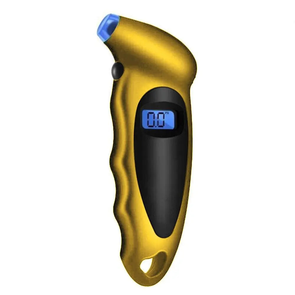 Digital Tire Pressure Gauge Backlit LCD 0-150 PSI | 4 Units Tire Pressure Gauge Richie's Gold