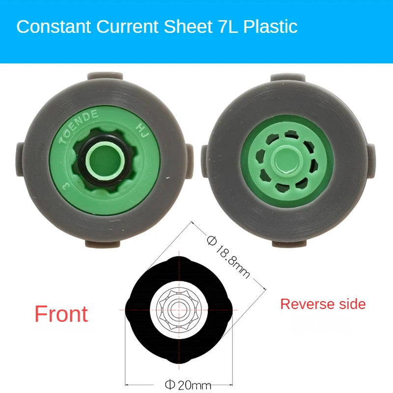 DN15 Flow Limiting Water Saving Disc for Shower & Faucet Flow Limiting Disc Richie's 7L galvanostat