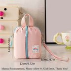 Macaron Portable Organizer Bag – Double-Layer Bag-in-Bag Bag Organizer Pouch Richie's Pink 1 Pc