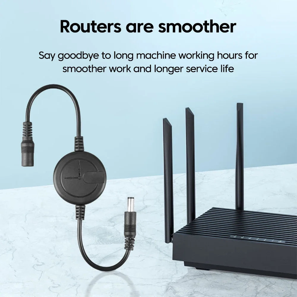 WiFi Router Auto Rebooter Cable – 72-Hour Automatic Restart Router Rebooter Cable Richie's