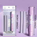 Retractable Eraser Pencil Kit with 2 Bendable Cores | Office & Study Eraser Pencil Kit Richie's PURPLE
