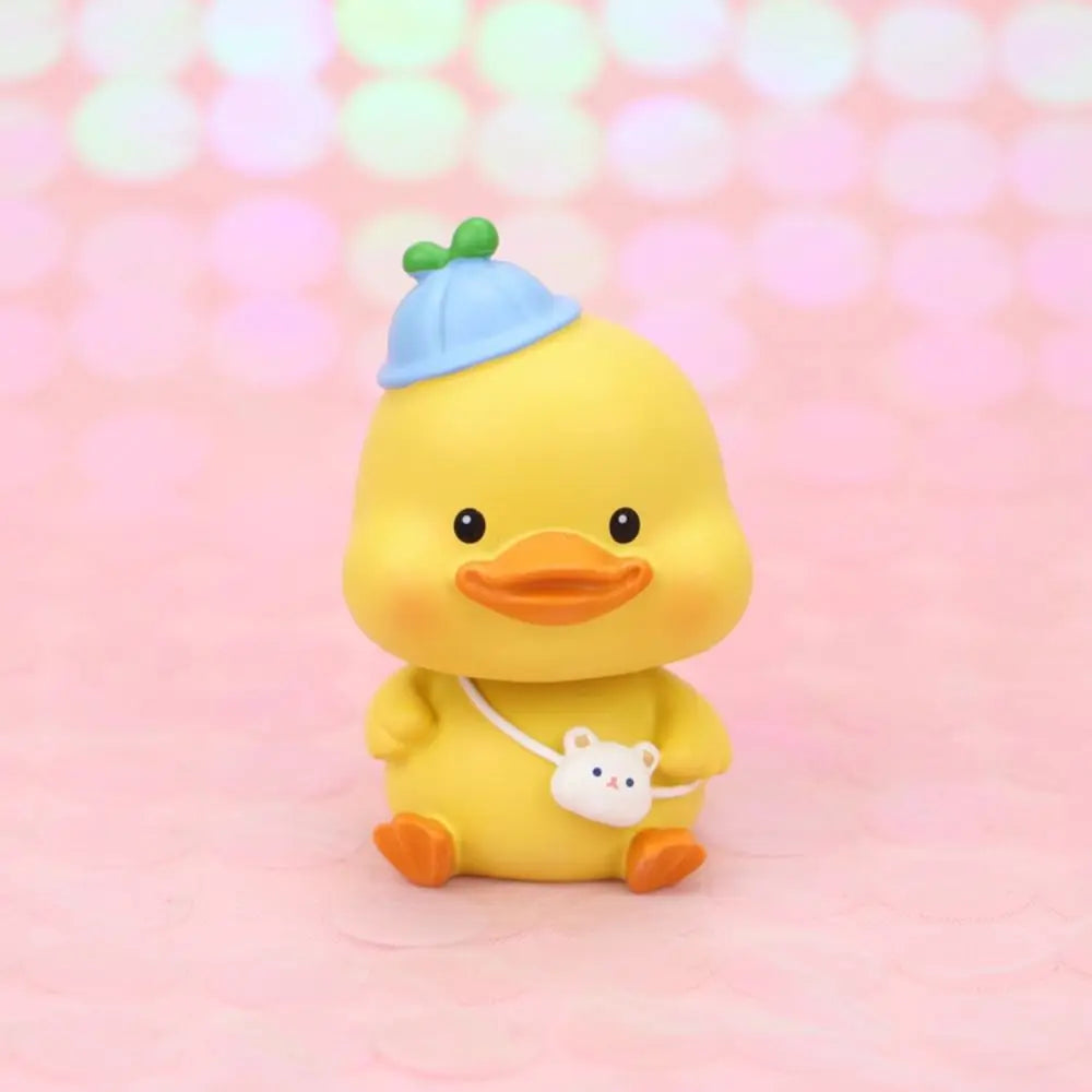 Resin Mini Duck Figurines – Cute Cartoon Duck DIY Decor Mini Duck Figurine Richie's