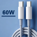 60W USB-C to USB-C Fast Charging Cable | 1M 1.5M 2M – FUCHU USB-C Charging Cable Richie's