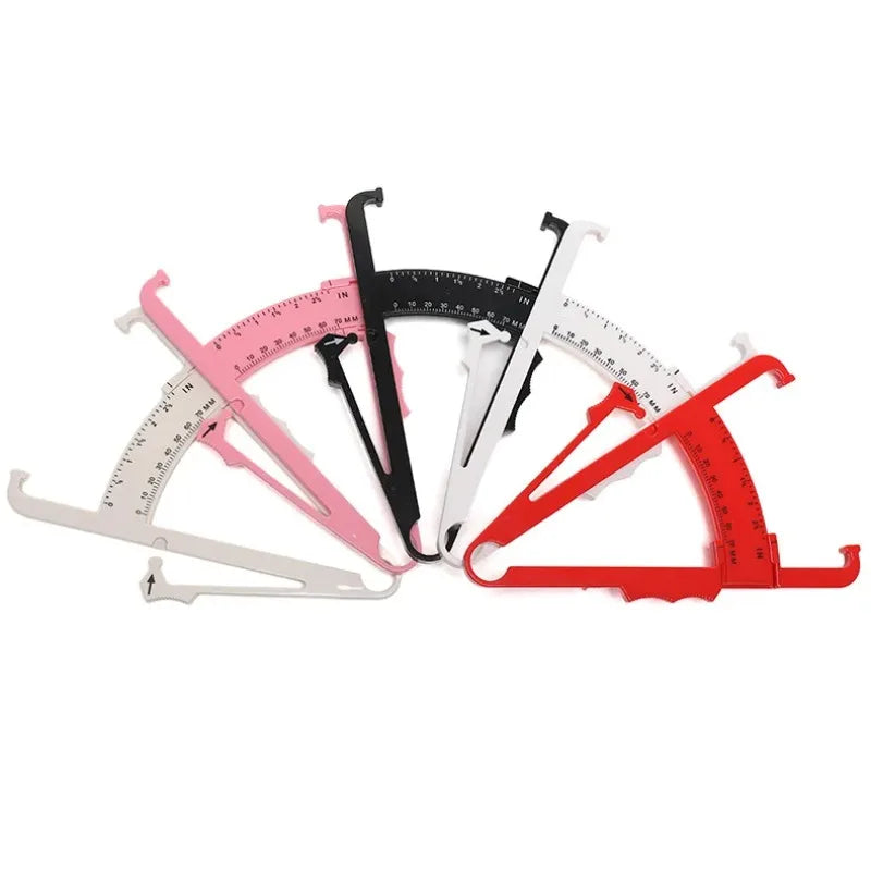 FTBTOC Skinfold Body Fat Caliper with Measurement Chart Body Fat Caliper Richie's