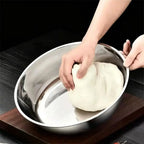 Large Stainless Steel Mixing Bowl – Non-Slip Salad & Baking Stainless Steel Mixing Bowl Richie's