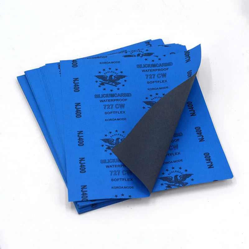 Wet & Dry Sandpaper Set 1000–10000 Grit | Metal Wood Ceramic Abrasive Sandpaper Set Richie's