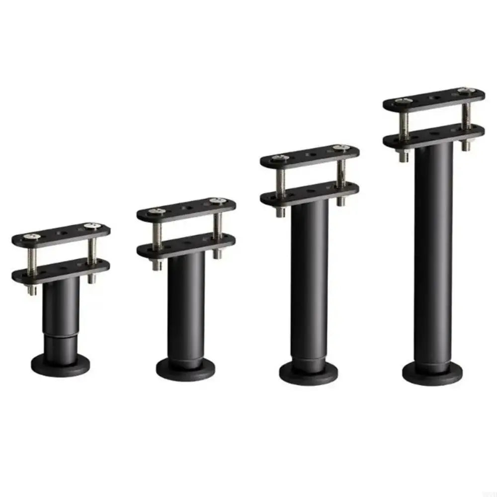 Adjustable Metal Bed Frame Support Legs – Heavy Duty Black Furniture Support Legs Richie's