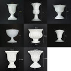 French Hand-Painted Half Wall Vase – DIY Flower Pot Décor Decorative Wall Vase Richie's
