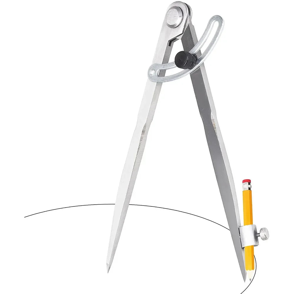 Woodworking Compass 100–300mm Carpenter Marking & Drafting Tool Woodworking Compass Richie's 100mm