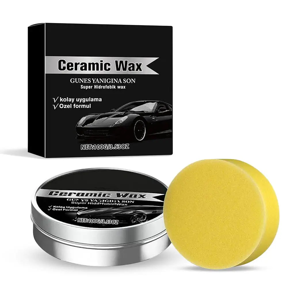 Ceramic Car Coating Polishing Wax – Paint Care & Scratch Repair Car Polishing Wax Richie's Black
