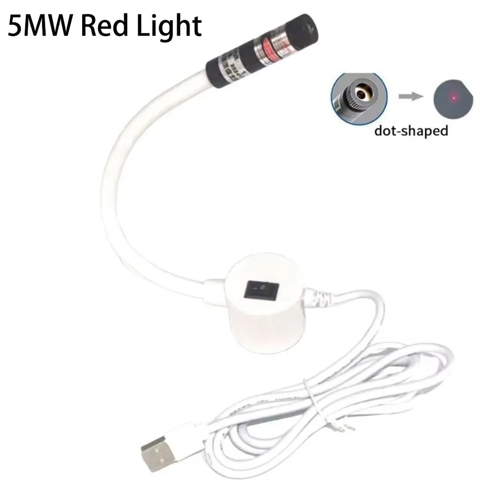 Magnetic Quilting Laser Guide Light – USB Dot Cross Line Sewing Quilting Laser Guide Richie's red light 5MW dot