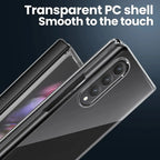 Samsung Galaxy Z Fold 8/7/6/5/4/3 Transparent Hard PC Case Phone Bumper Case Richie's