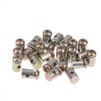 Metal Throttle Cable Nipple Stoppers for Motorcycle & Bike Cable Repair Clips Richie's 30pcs