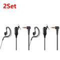 3.5mm 1-Pin Walkie Talkie Earpiece Headset PTT Mic – Motorola YAESU Radio Earpiece Headset Richie's 2 Set