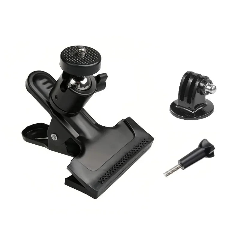 Camera Clip Clamp Mount 360° Ball Head 1/4" Screw GoPro DJI Camera Clip Mount Richie's