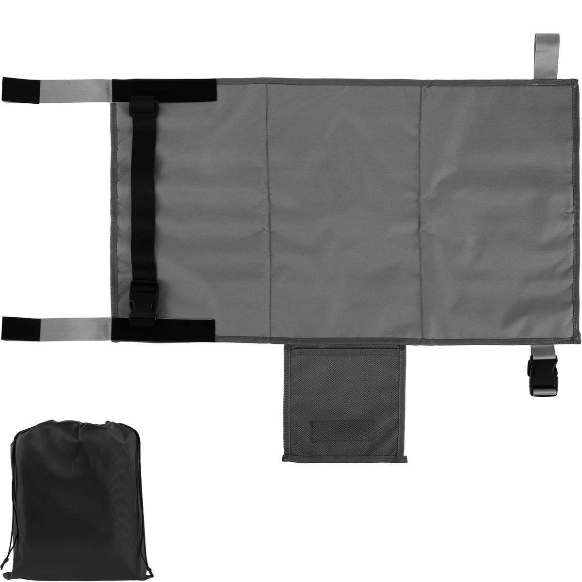 Toddler Airplane Seat Extender & Foot Hammock for Kids Travel Kids Travel Accessory Richie's grey